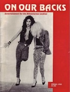 Spring 1985 Cover