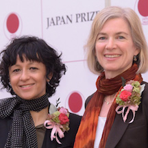 Drs. Charpentier and Doudna, winners of the Japan Prize