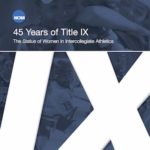 Report Documents the Progress of Women in College Sports Under Title IX